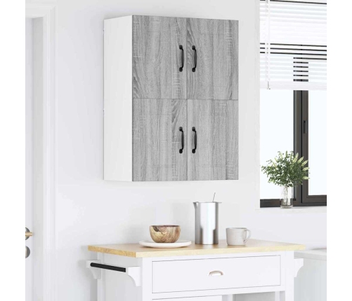 Virtuves Sienas Skapītis Pelēks Sonoma 60 X 31 X 40 Cm Vidaxl