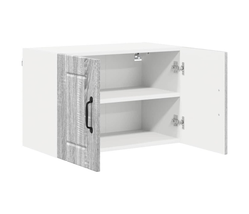 Virtuves Sienas Skapji 2 Pcs Pelēks Sonoma 60 X 31 X 40 Cm Vidaxl