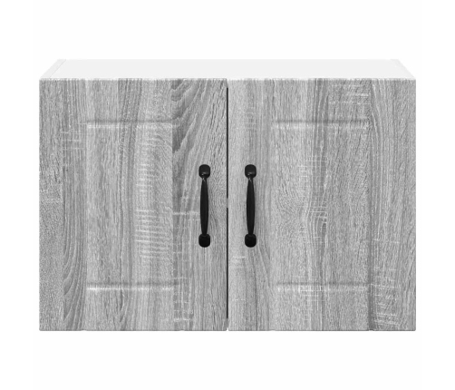 Virtuves Sienas Skapji 2 Pcs Pelēks Sonoma 60 X 31 X 40 Cm Vidaxl