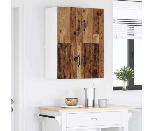 Virtuves Sienas Skapītis Ar Plauktu Vecs Koks 60 X 31 X 40 Cm Vidaxl