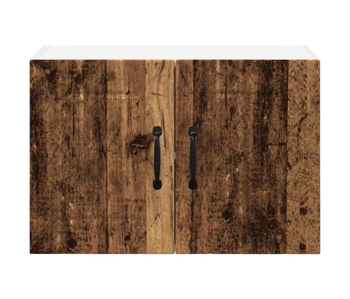 Virtuves Sienas Skapītis Ar Plauktu Vecs Koks 60 X 31 X 40 Cm Vidaxl