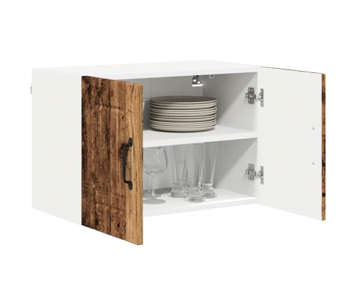 Virtuves Sienas Skapītis Ar Plauktu Vecs Koks 60 X 31 X 40 Cm Vidaxl
