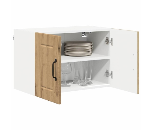 Virtuves Sienas Skapji 2 Pcs Artisānā Ozols 60 X 31 X 40 Cm Vidaxl