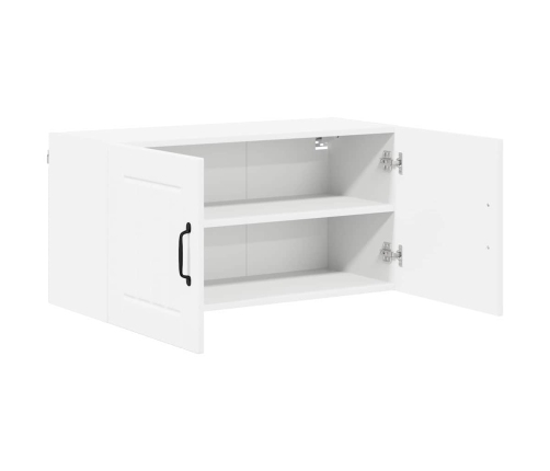 Virtuves Sienas Skapītis Ar Plauktu Balts 80 X 31 X 40 Cm Vidaxl