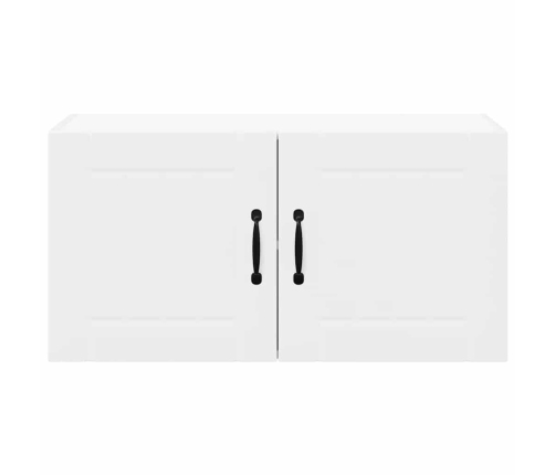 Virtuves Sienas Skapītis Ar Plauktu Balts 80 X 31 X 40 Cm Vidaxl