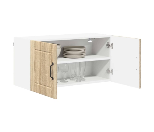 Virtuves Sienas Skapītis Sonoma Ozols 80 X 31 X 40 Cm Vidaxl