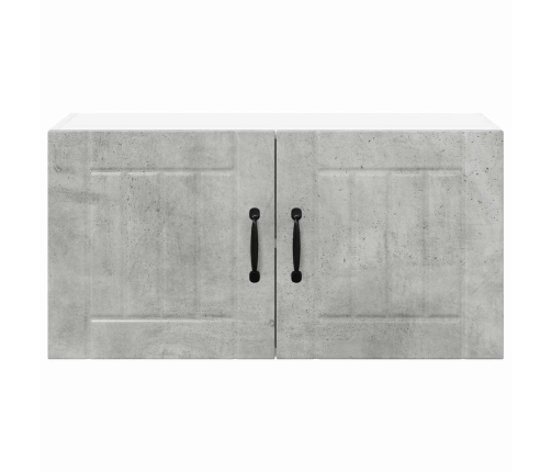 Virtuves Sienas Skapītis Betona Pelēks 80 X 31 X 40 Cm Vidaxl