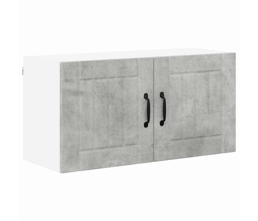 Virtuves Sienas Skapītis Betona Pelēks 80 X 31 X 40 Cm Vidaxl