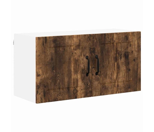 Virtuves Sienas Skapītis Dūmaka Ozols 80 X 31 X 40 Cm Vidaxl