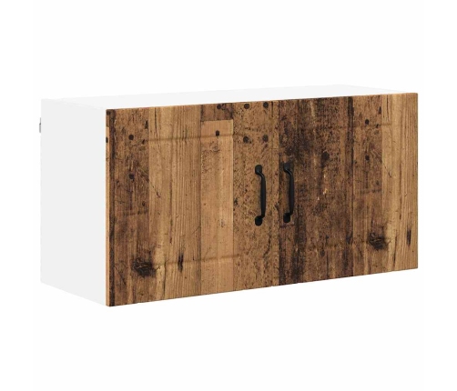 Virtuves Sienas Skapītis Ar Plauktu Vecs Koks 80 X 31 X 40 Cm Vidaxl