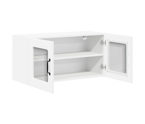 Virtuves Sienas Skapītis Ar Plauktu Balts 80 X 31 X 40 Cm Vidaxl