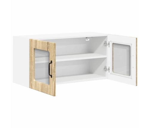 Virtuves Sienas Skapītis Sonoma Ozols 80 X 31 X 40 Cm Vidaxl