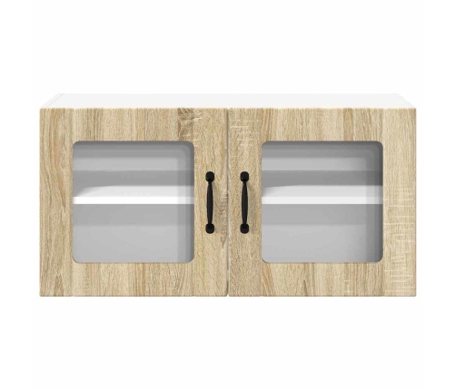 Virtuves Sienas Skapītis Sonoma Ozols 80 X 31 X 40 Cm Vidaxl