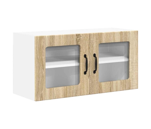 Virtuves Sienas Skapītis Sonoma Ozols 80 X 31 X 40 Cm Vidaxl