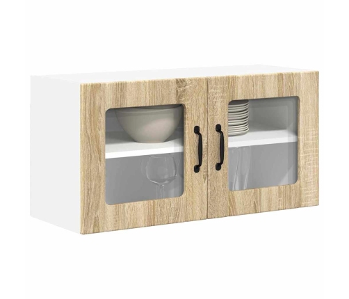 Virtuves Sienas Skapītis Sonoma Ozols 80 X 31 X 40 Cm Vidaxl