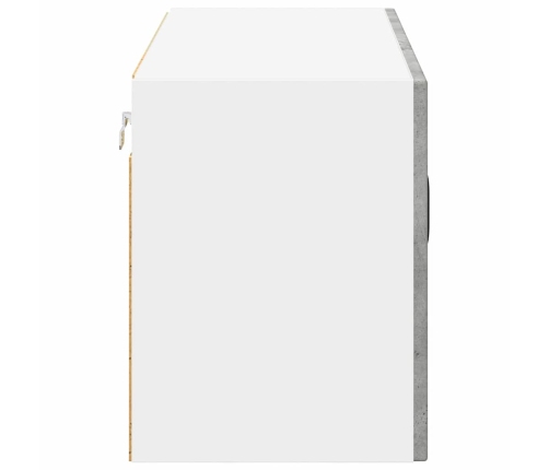 Virtuves Sienas Skapītis Betona Pelēks 80 X 31 X 40 Cm Vidaxl