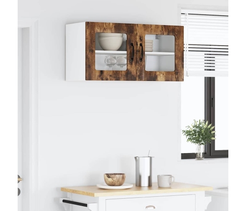 Virtuves Sienas Skapītis Dūmaka Ozols 80 X 31 X 40 Cm Vidaxl