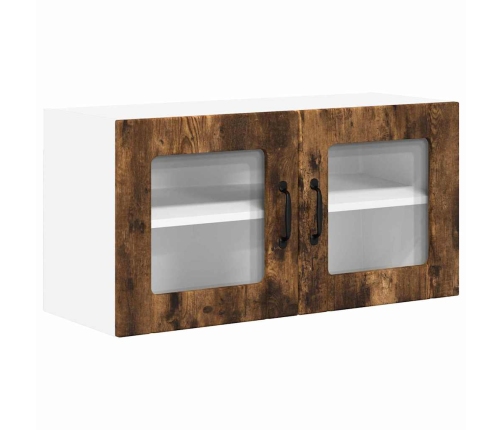 Virtuves Sienas Skapītis Dūmaka Ozols 80 X 31 X 40 Cm Vidaxl