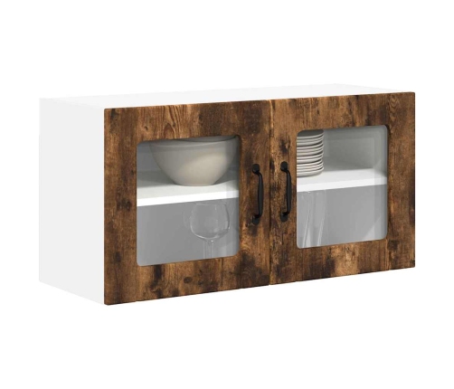 Virtuves Sienas Skapītis Dūmaka Ozols 80 X 31 X 40 Cm Vidaxl