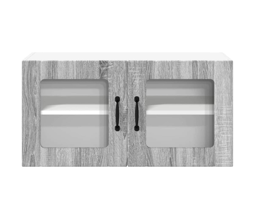 Virtuves Sienas Skapītis Pelēks Sonoma 80 X 31 X 40 Cm Vidaxl