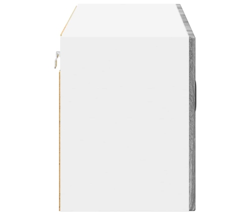 Virtuves Sienas Skapītis Pelēks Sonoma 80 X 31 X 40 Cm Vidaxl