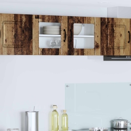 Virtuves Sienas Skapītis Ar Plauktu Vecs Koks 80 X 31 X 40 Cm Vidaxl