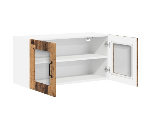 Virtuves Sienas Skapītis Ar Plauktu Vecs Koks 80 X 31 X 40 Cm Vidaxl