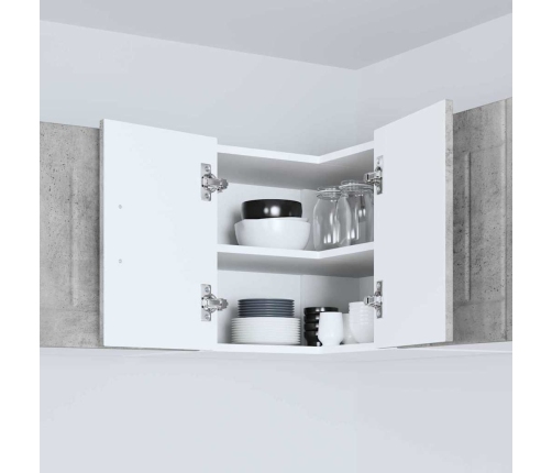 Virtuves Sienas Skapītis Betona Pelēks 57 X 57 X 40 Cm Vidaxl