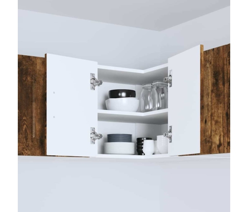 Virtuves Sienas Skapītis Dūmaka Ozols 57 X 57 X 40 Cm Vidaxl