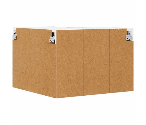 Virtuves Sienas Skapītis Ar Plauktu Vecs Koks 57 X 57 X 40 Cm Vidaxl