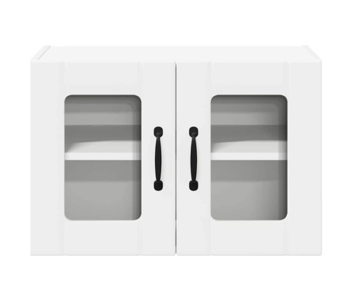 Virtuves Sienas Skapītis Ar Plauktu Balts 60 X 31 X 40 Cm Vidaxl