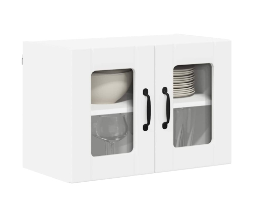 Virtuves Sienas Skapītis Ar Plauktu 2 Pcs Balts 60 X 31 X 40 Cm Vidaxl