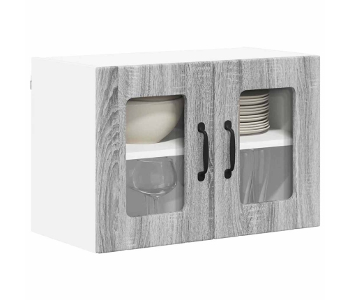 Virtuves Sienas Skapītis Pelēks Sonoma 60 X 31 X 40 Cm Vidaxl