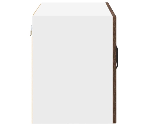 Virtuves Sienas Skapji 2 Pcs Brūns Ozols 60 X 31 X 40 Cm Vidaxl