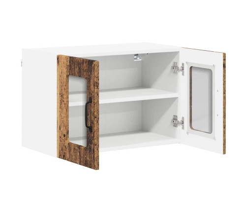 Virtuves Sienas Skapītis 2 Pcs Vecs Koks 60 X 31 X 40 Cm Vidaxl