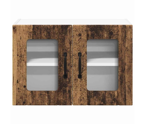 Virtuves Sienas Skapītis 2 Pcs Vecs Koks 60 X 31 X 40 Cm Vidaxl