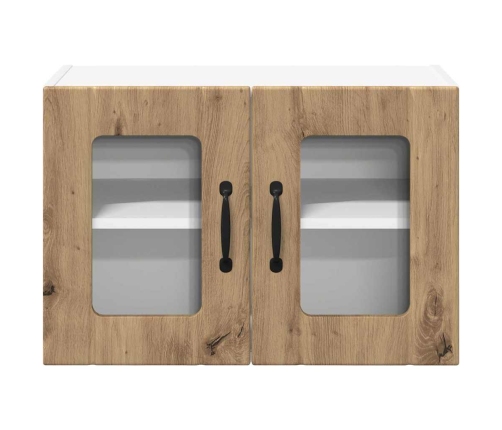 Virtuves Sienas Skapītis 2 Pcs Artisānā Ozols 60 X 31 X 40 Cm Vidaxl