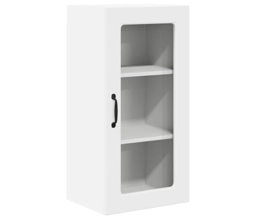 Virtuves Sienas Skapītis Ar Plauktu Balts 40 X 31 X 80 Cm Vidaxl