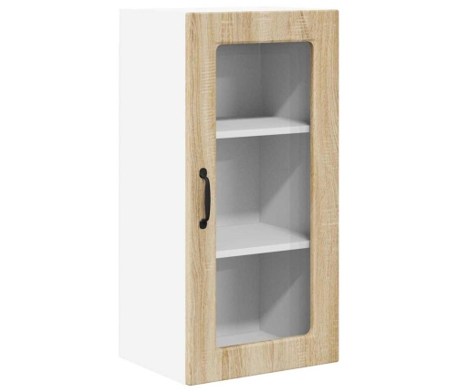 Virtuves Sienas Skapītis 2 Pcs Sonoma Ozols 40 X 31 X 80 Cm Vidaxl