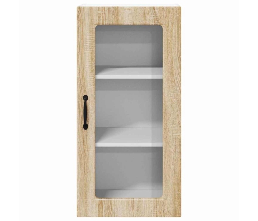 Virtuves Sienas Skapītis 2 Pcs Sonoma Ozols 40 X 31 X 80 Cm Vidaxl