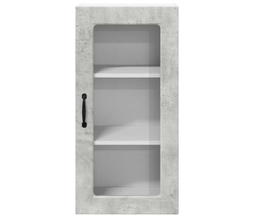 Virtuves Sienas Skapītis 2 Pcs Betona Pelēks 40 X 31 X 80 Cm Vidaxl