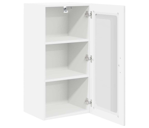 Virtuves Sienas Skapītis 2 Pcs Augsta Spīduma Baltā Krāsa Vidaxl