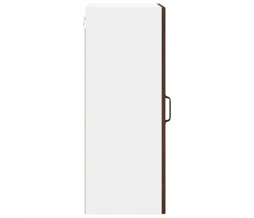 Virtuves Sienas Skapītis 2 Pcs Brūns Ozols 40 X 31 X 80 Cm Vidaxl