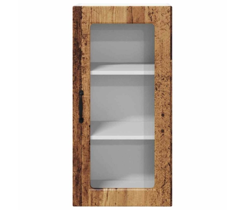 Virtuves Sienas Skapītis Ar Plauktu Vecs Koks 40 X 31 X 80 Cm Vidaxl