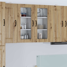 Virtuves Sienas Skapītis Artisānā Ozols 40 X 31 X 80 Cm Vidaxl