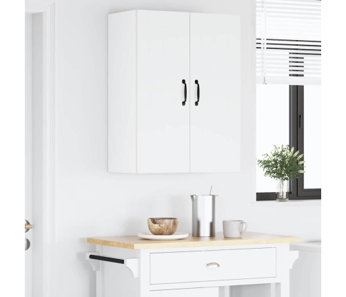 Virtuves Sienas Skapītis Ar Plauktu 2 Pcs Balts 30 X 31 X 80 Cm Vidaxl