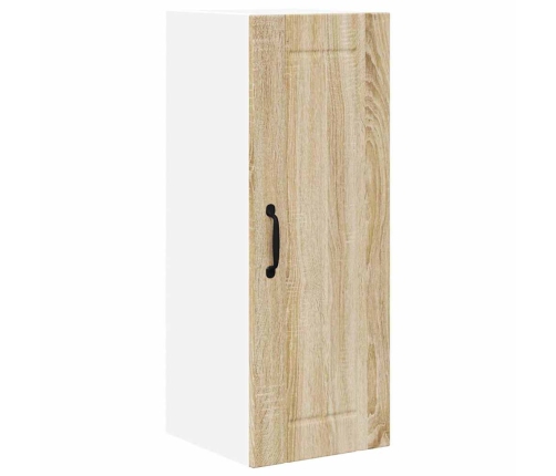 Virtuves Sienas Skapītis 2 Pcs Sonoma Ozols 30 X 31 X 80 Cm Vidaxl