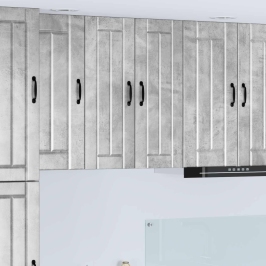 Virtuves Sienas Skapītis Betona Pelēks 30 X 31 X 80 Cm Vidaxl