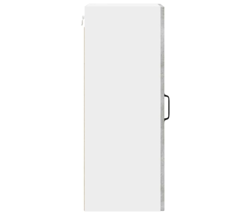 Virtuves Sienas Skapītis 2 Pcs Betona Pelēks 30 X 31 X 80 Cm Vidaxl