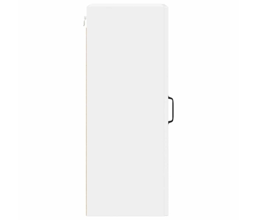 Virtuves Sienas Skapītis 2 Pcs Augsta Spīduma Baltā Krāsa Vidaxl